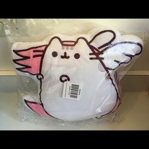Pusheen Pegasus Throw Pillow